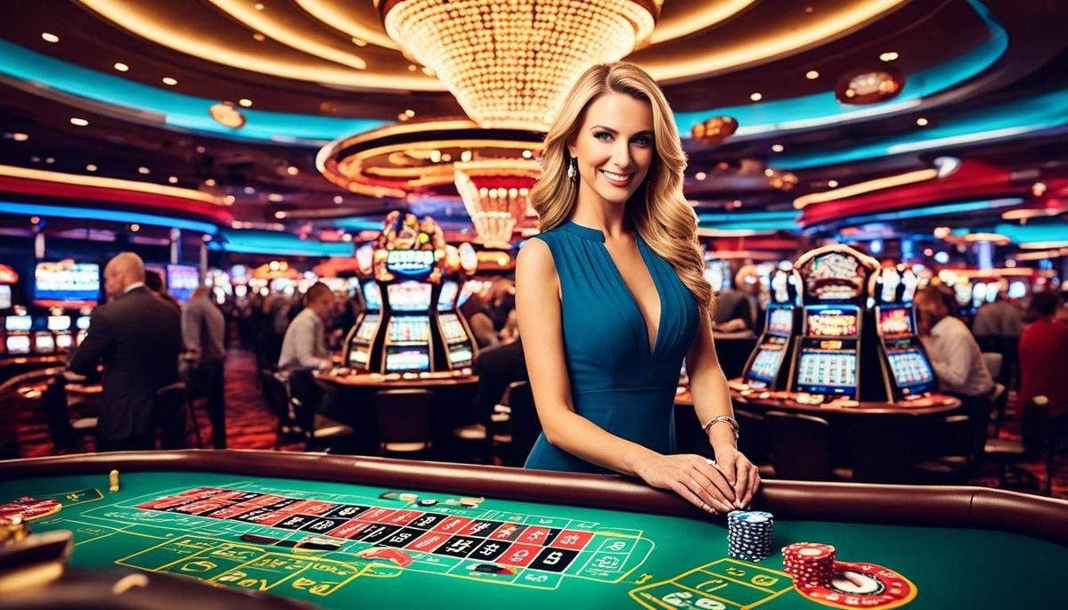 Antarmuka mobile flokitoto dengan permainan sportsbook dan slot online